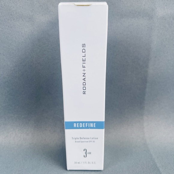 Rodan + Fields Redefine Triple Defense Lotion 3 AM SPF 30 Broad Spectrum 03/2027 - Picture 1 of 7